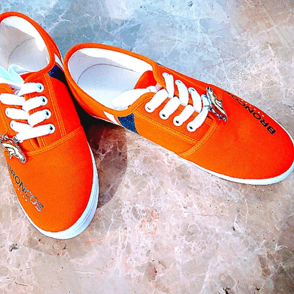 SOLD......NFL DENVER BRONCOS WOMEN'S SHOES